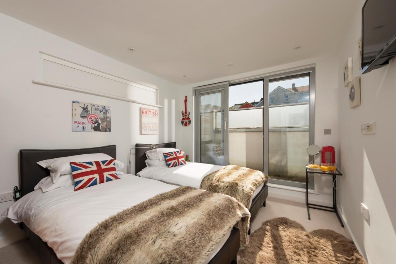 Fistral Beach Penthouse, Newquay ครานท็อค ภายนอก รูปภาพ