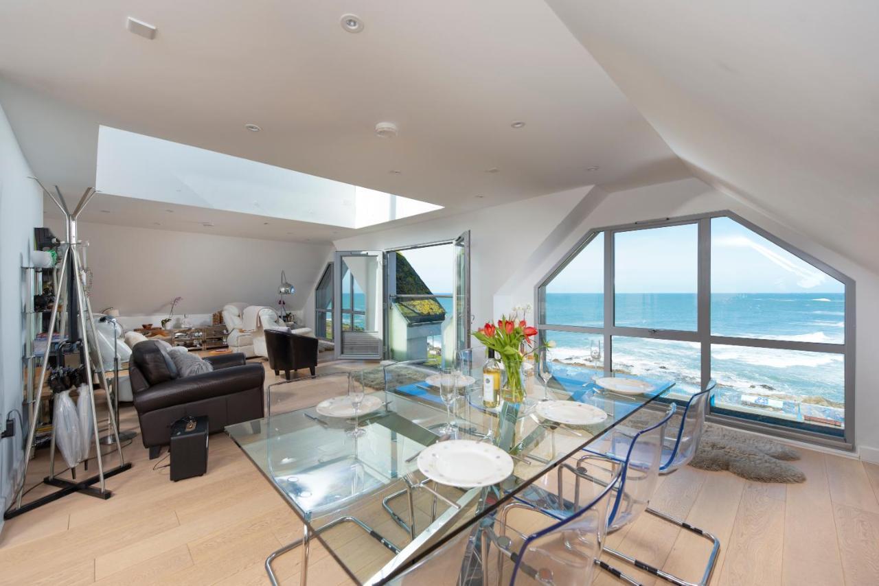 Fistral Beach Penthouse, Newquay ครานท็อค ภายนอก รูปภาพ