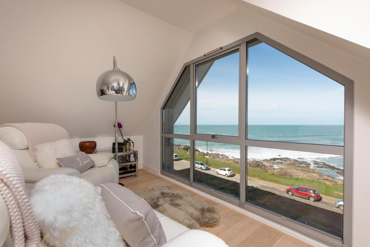 Fistral Beach Penthouse, Newquay ครานท็อค ภายนอก รูปภาพ