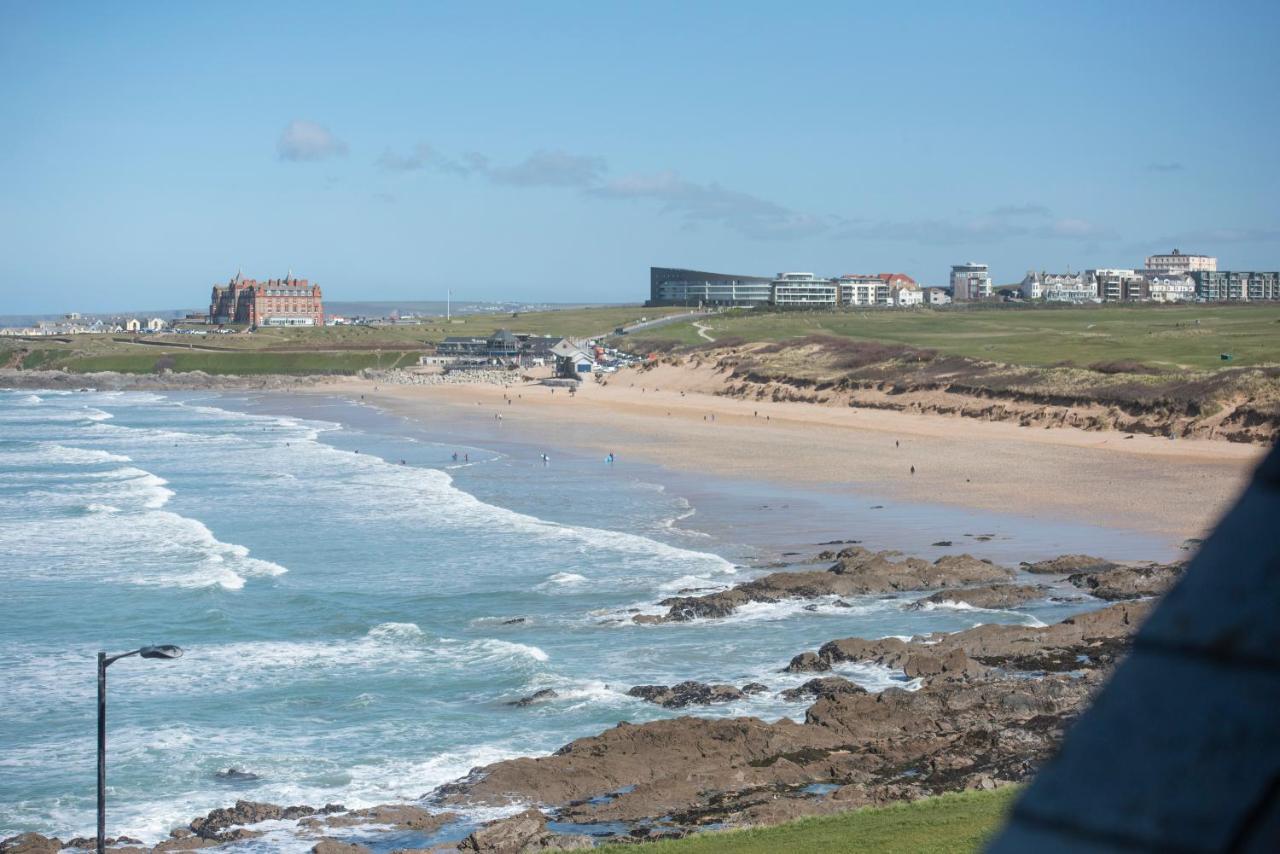 Fistral Beach Penthouse, Newquay ครานท็อค ภายนอก รูปภาพ