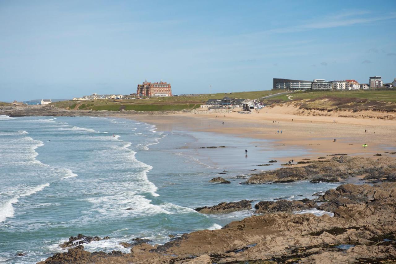 Fistral Beach Penthouse, Newquay ครานท็อค ภายนอก รูปภาพ