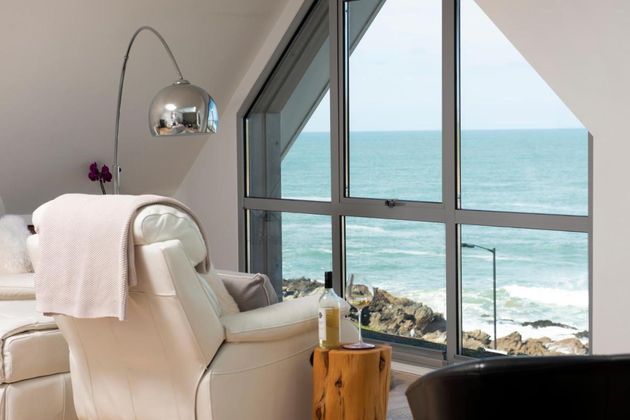 Fistral Beach Penthouse, Newquay ครานท็อค ภายนอก รูปภาพ