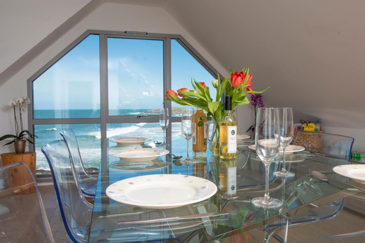 Fistral Beach Penthouse, Newquay ครานท็อค ภายนอก รูปภาพ